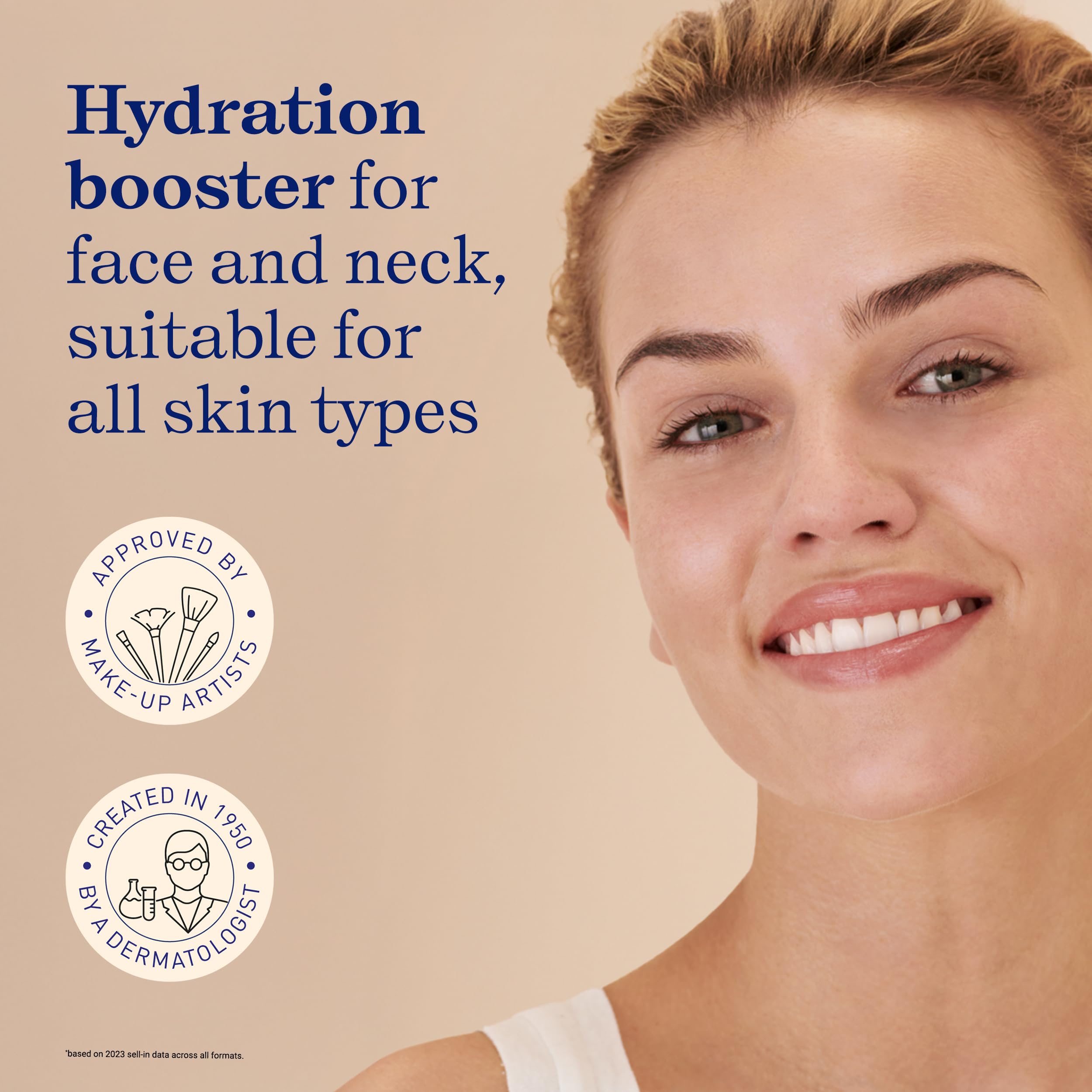 Gouttes Hydra-Serum sur la peau, hydratation rapide sans effet gras