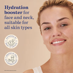 Gouttes Hydra-Serum sur la peau, hydratation rapide sans effet gras