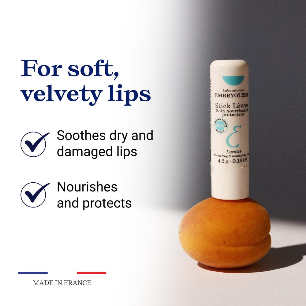 Ingrédients naturels Embryolisse: karité, coco et macadamia nourrissent.