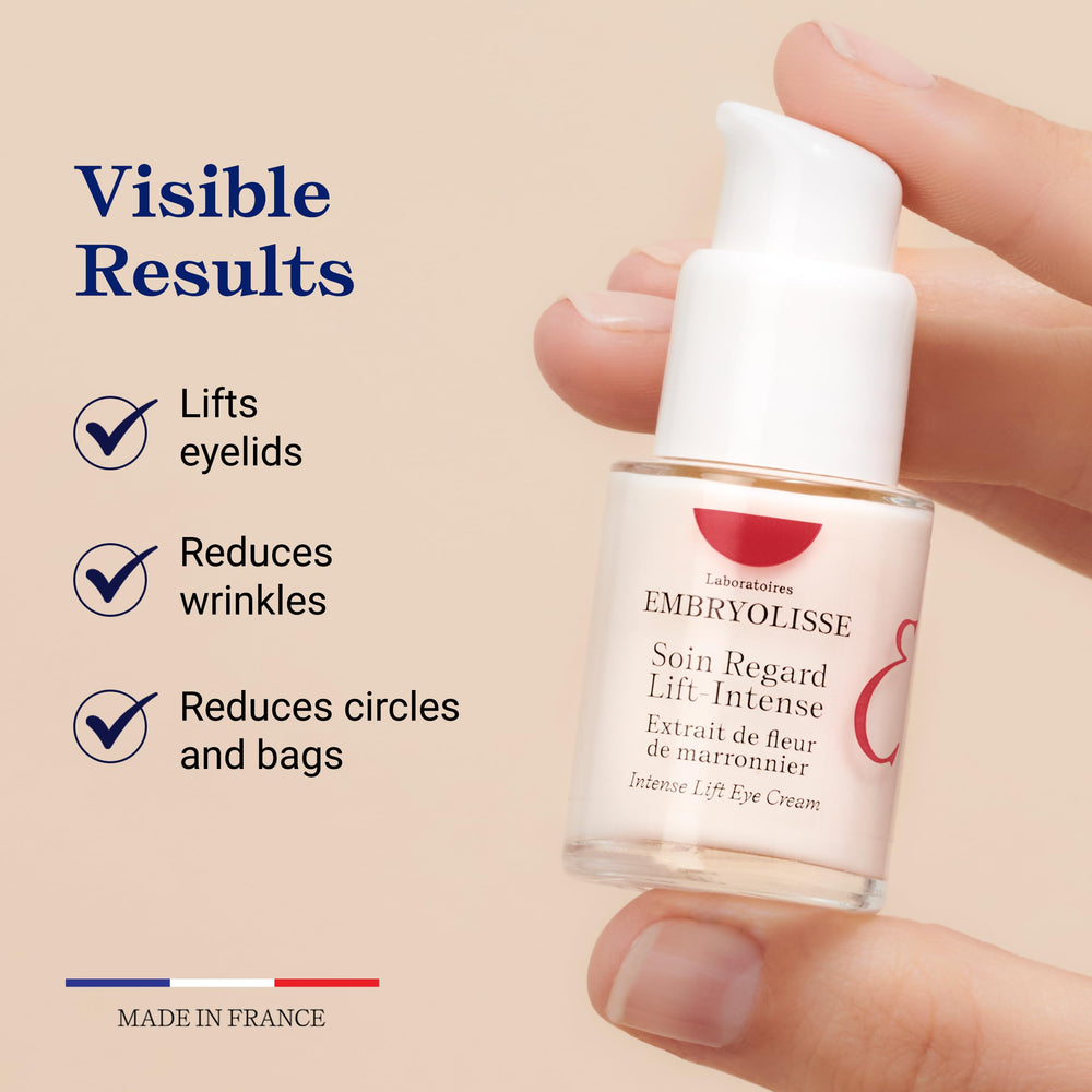 Emballage recyclable Embryolisse Intense Lift, soin durable et respectueux de l'environnement