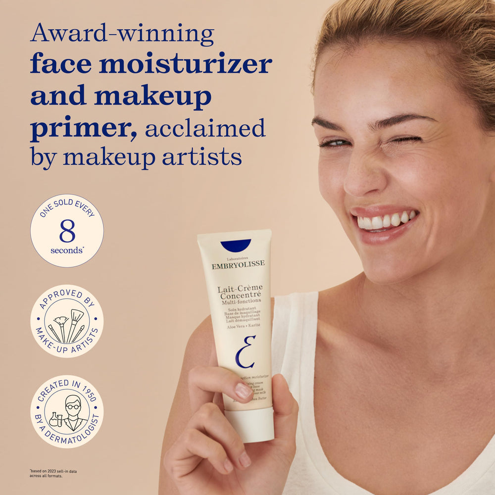 Embryolisse Lait-Crème Concentré édition or, soin nourrissant rapide pour toute la journée.