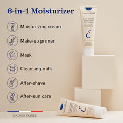 Embryolisse Lait-Crème Concentré avec logo France, formulation française pour la peau.