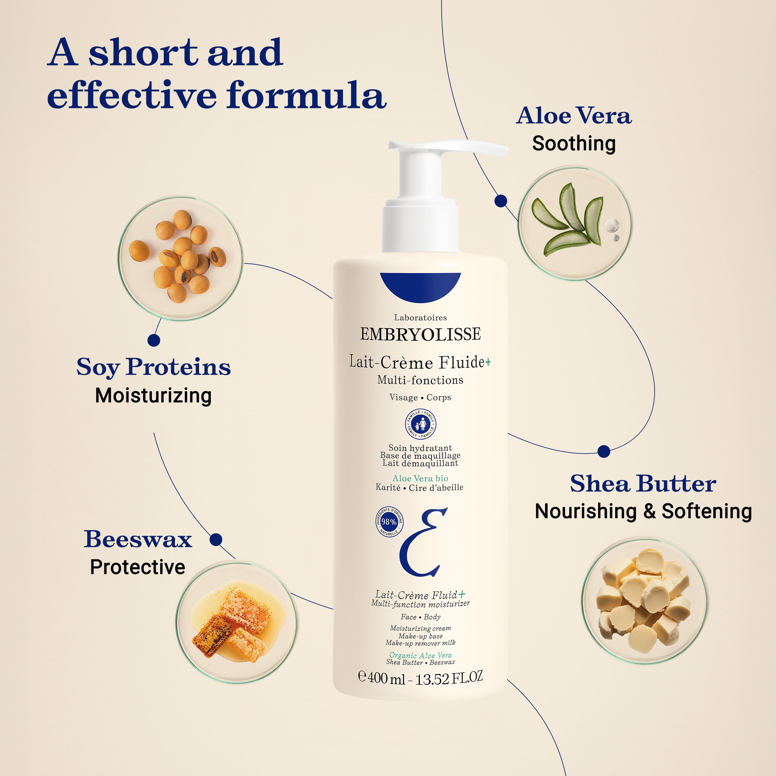Embryolisse Lait Creme Fluid – base maquillage légère pour éclat naturel.