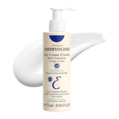 Embryolisse Lait Crème Fluid+ visage et corps, hydratation légère et durable.