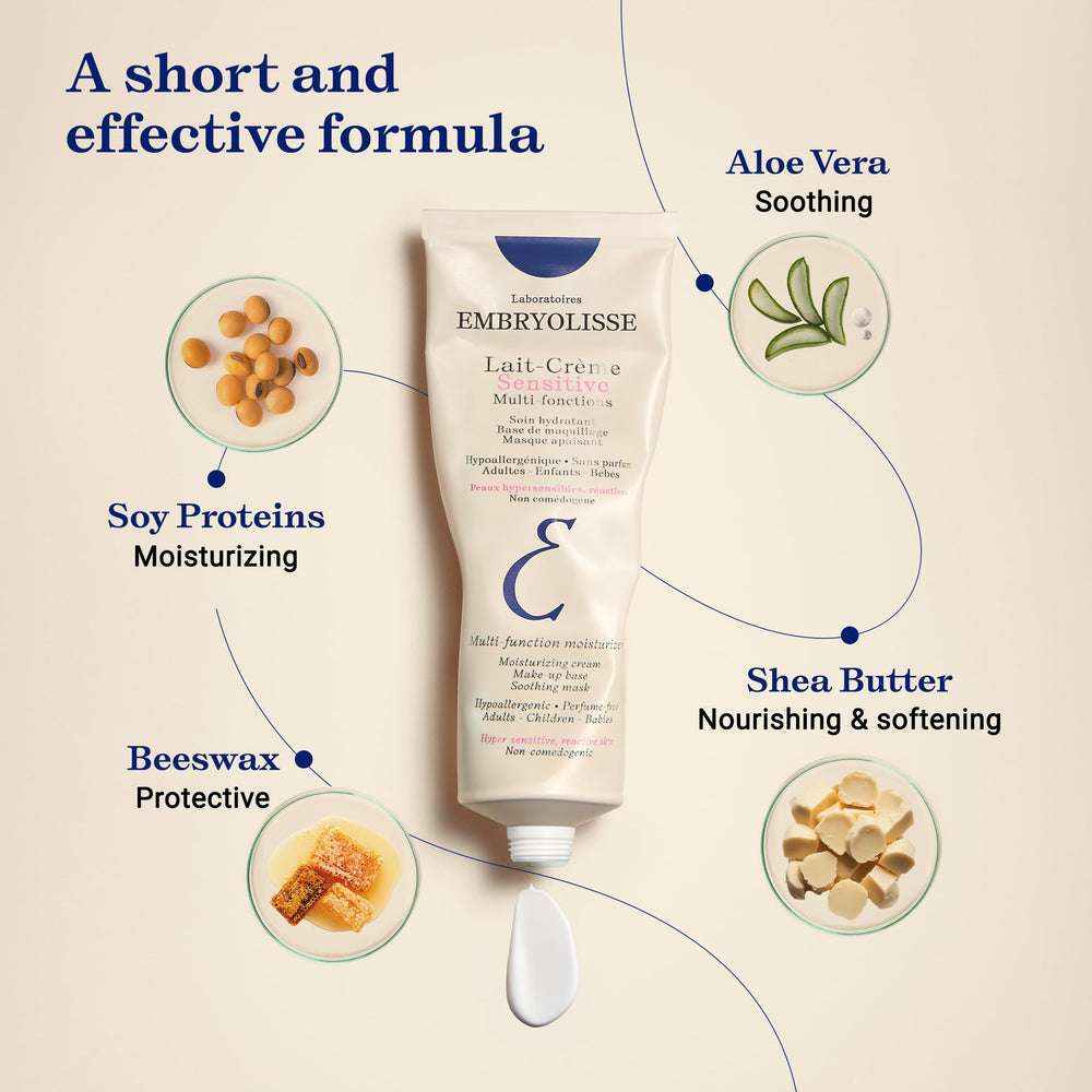 Beurre de karité dans Embryolisse pour nourrir en profondeur.
