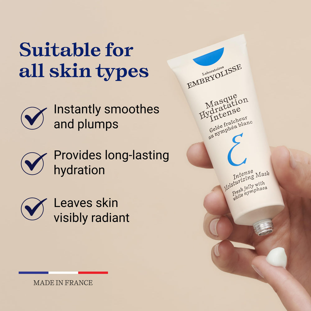 Embryolisse Masque Visage Texture Gel: expérience fraîche qui revigore la peau.