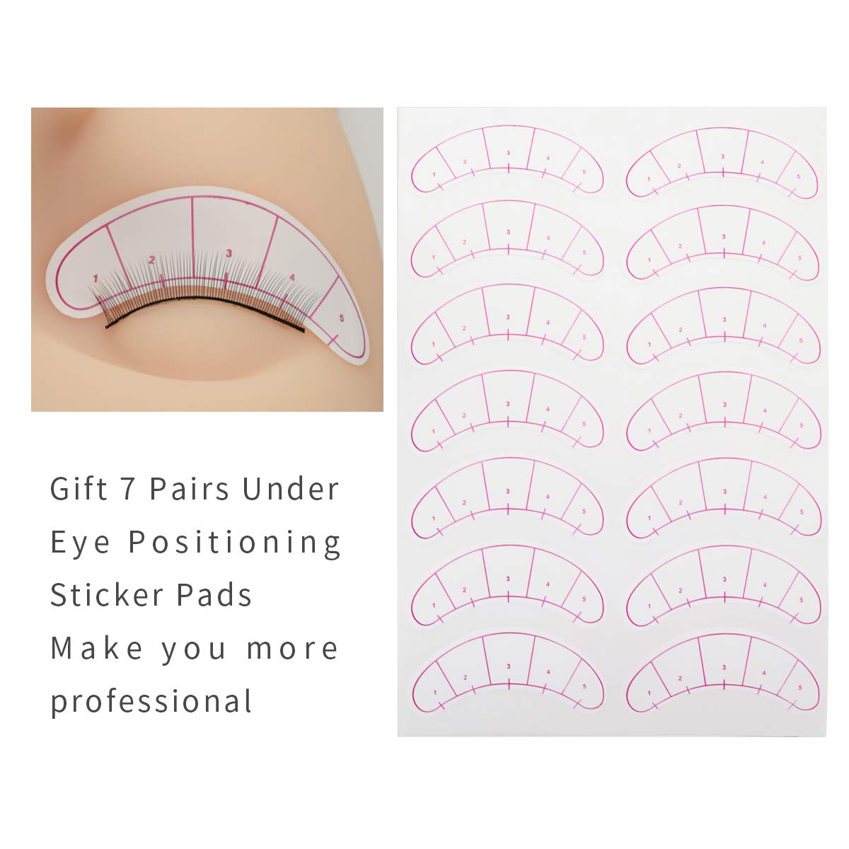 EMEDA bande cils pratique fin noir : rendu naturel et confortable