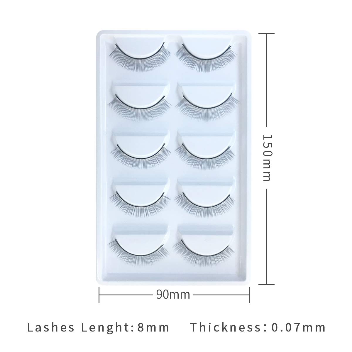 EMEDA colle pratique cils : réduction de résidus et retrait plus facile
