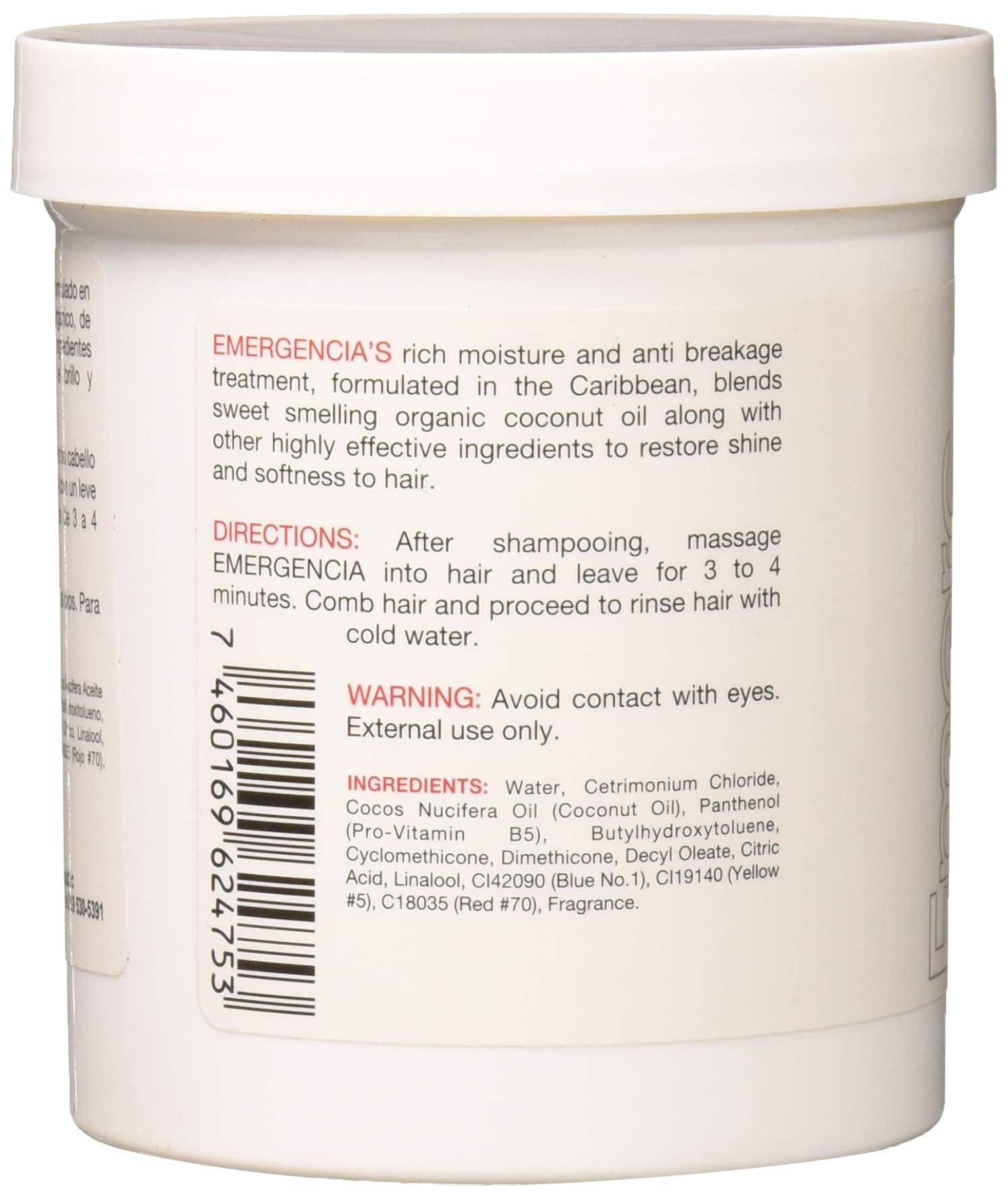 Texture crème riche qui enveloppe les cheveux pour douceur.