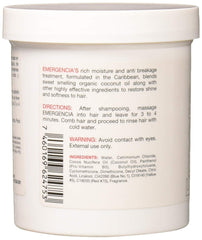 Texture crème riche qui enveloppe les cheveux pour douceur.
