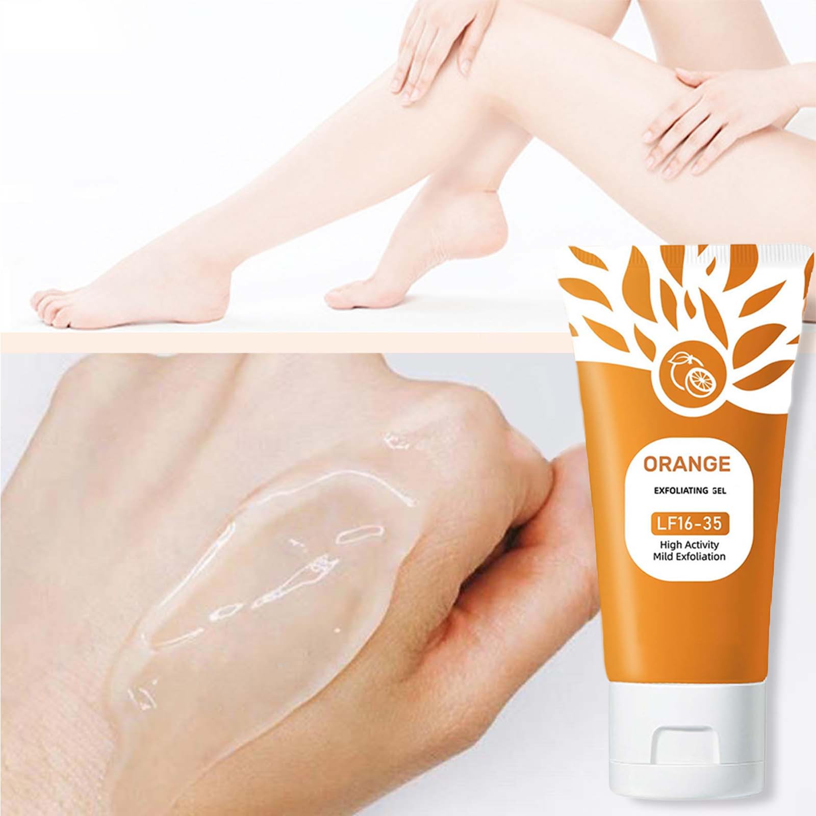Texure hydratante du gel Emgmcp sur peau nette et lisse.