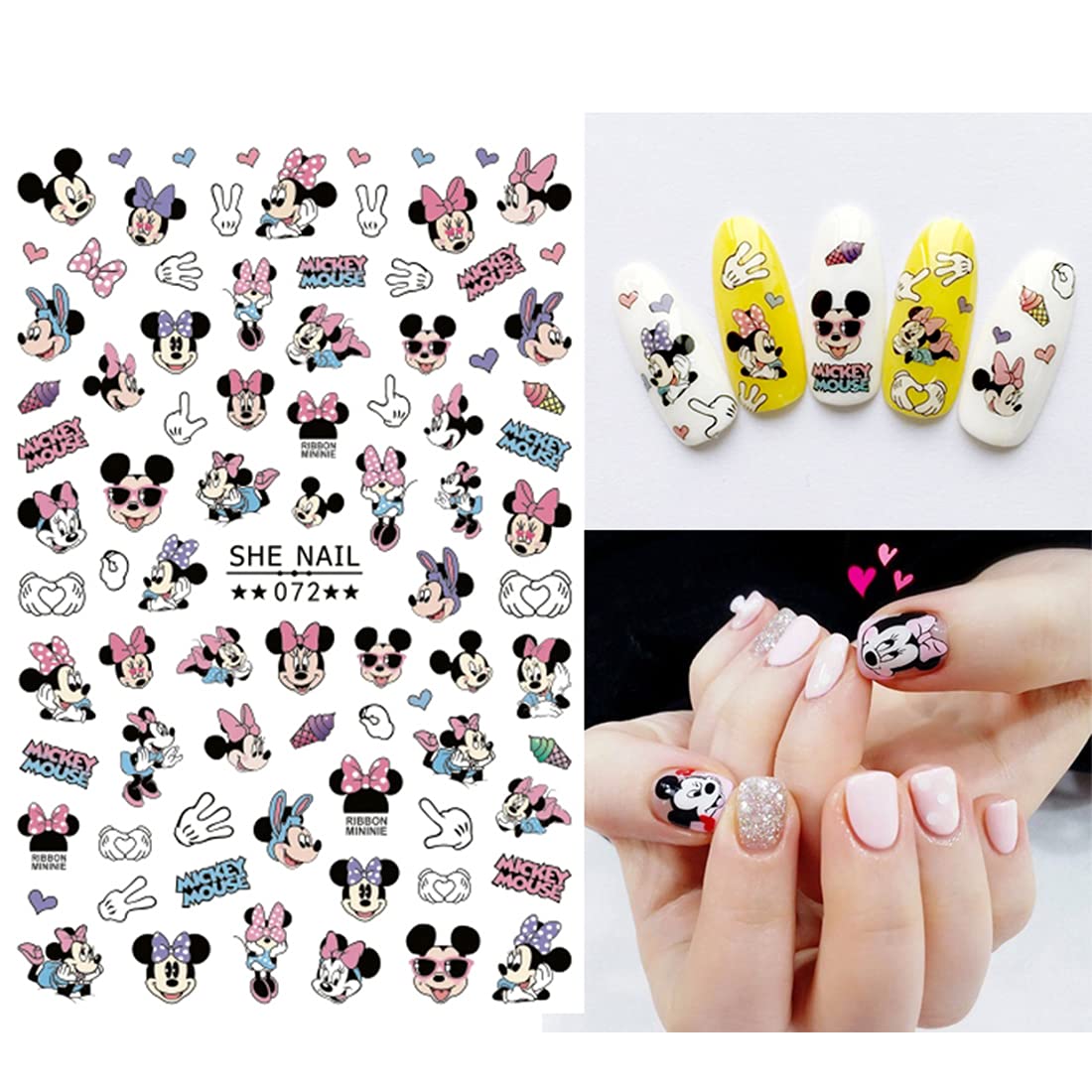Emifunny : decals ongles auto-adhésifs, durables et sûrs