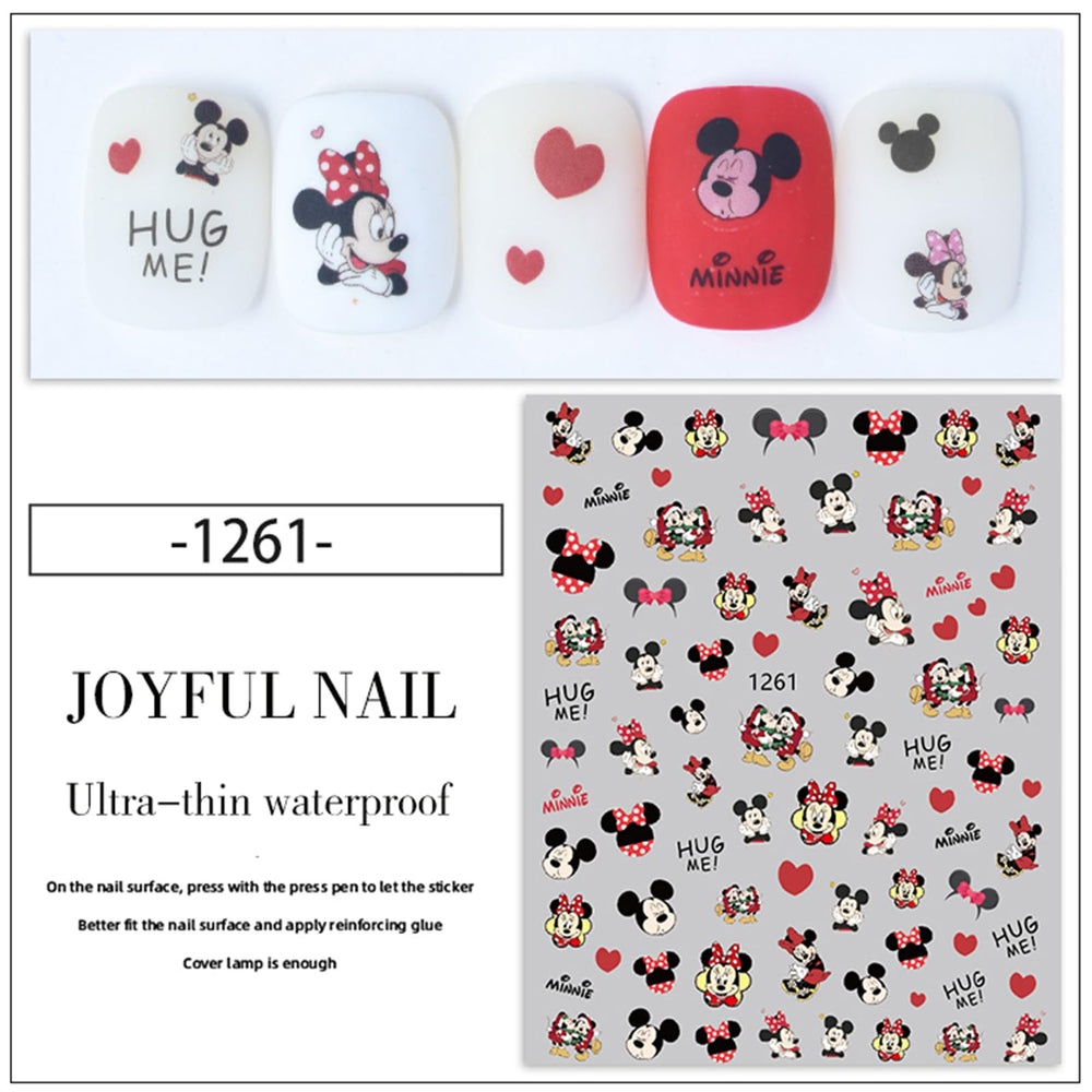Emifunny stickers ongles: décoration polyvalente pour coque, carte et plus