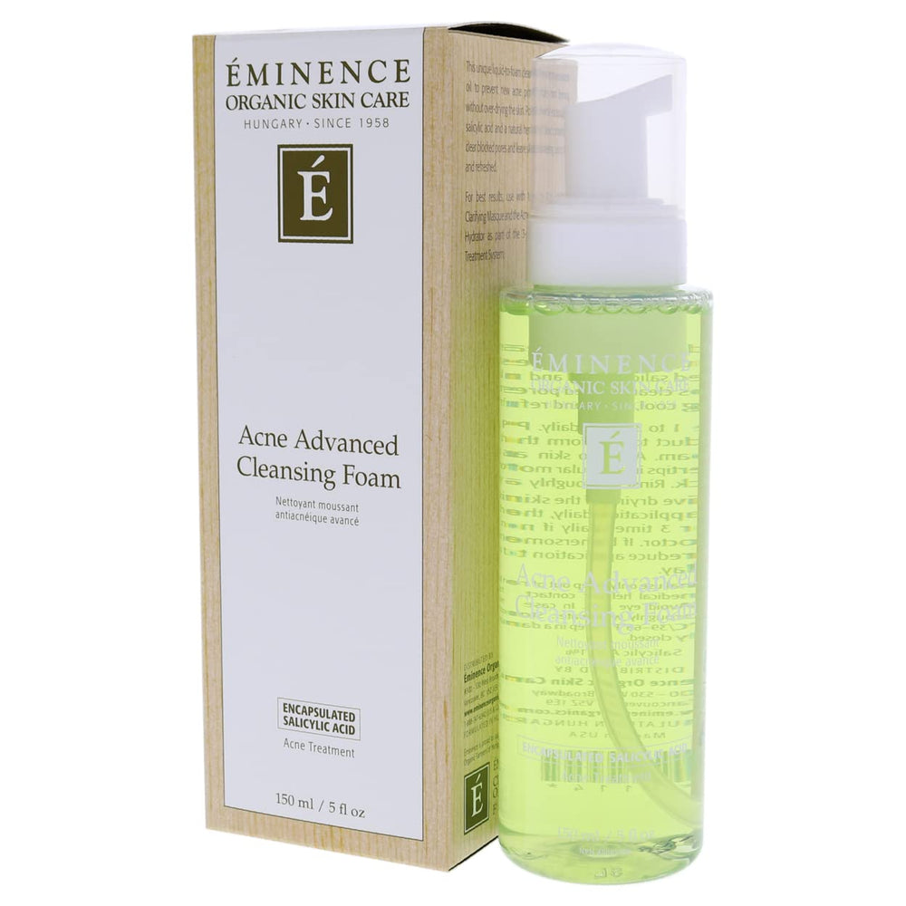 Eminence Mousse Nettoyante Avancée – application quotidienne compatible peau sensible.