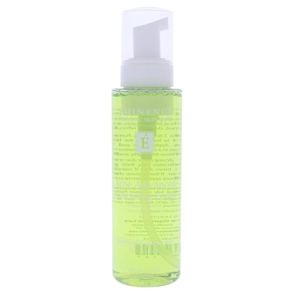 Eminence Mousse Nettoyante Avancée – texture mousse purifiante pour les pores.