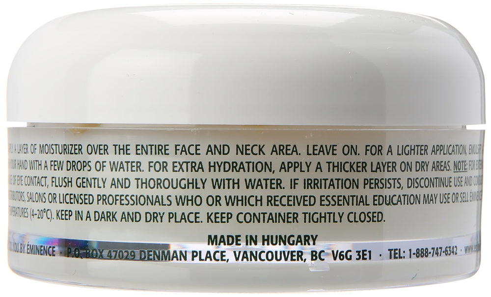 Eminence Clear Skin Probiotic Moisturizer — application journalière jour et nuit pour calmer la peau.