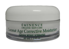 Eminence Coconut Age Corrective Moisturizer dans son pot, hydratation durable.