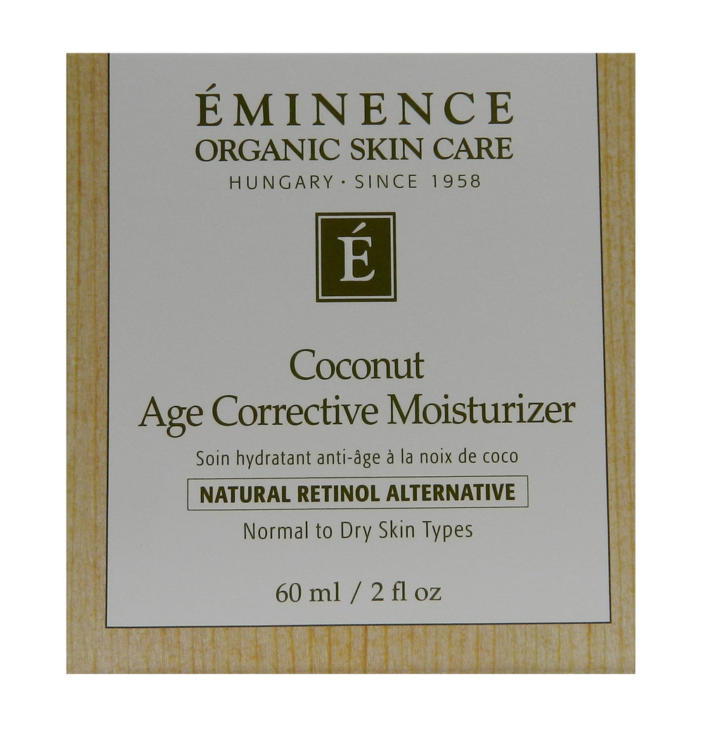 Texture crème Eminence, application douce et absorption rapide sur la peau.