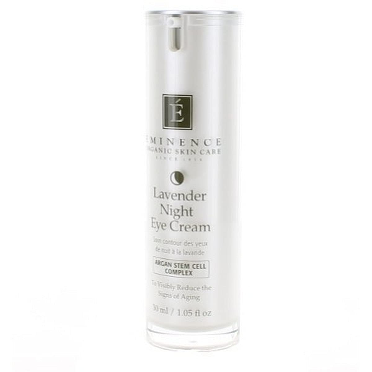 Eminence Contour des Yeux Lavande – vue du pot, hydratation nocturne apaisante.