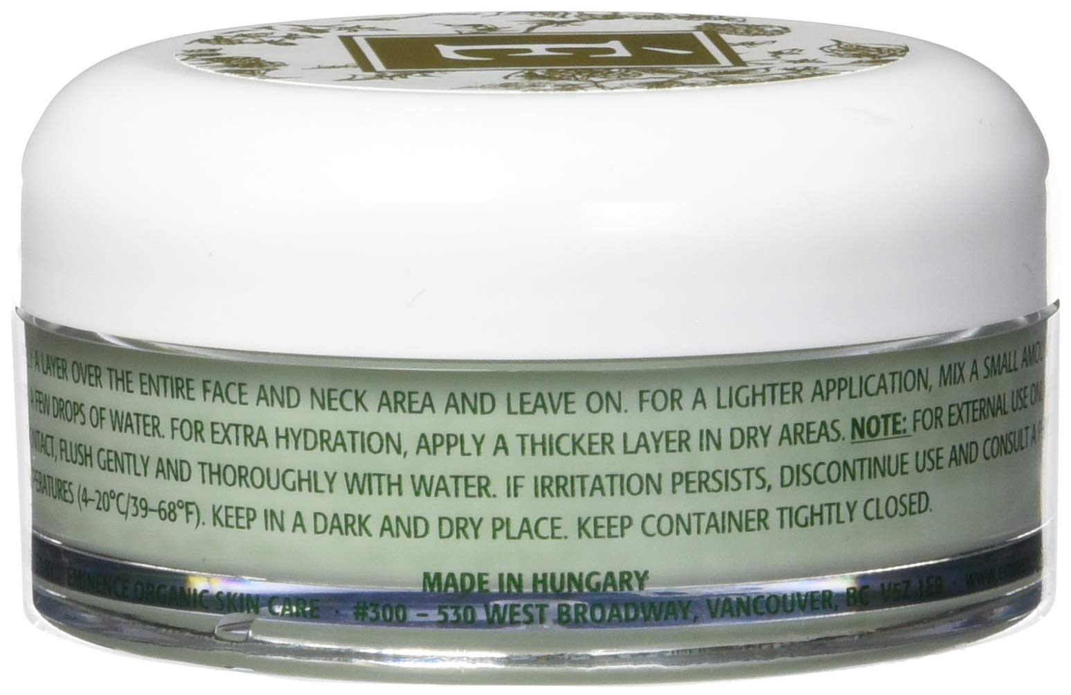 Eminence crème-nuit hydratante adaptée aux peaux sensibles pour réconfort nocturne