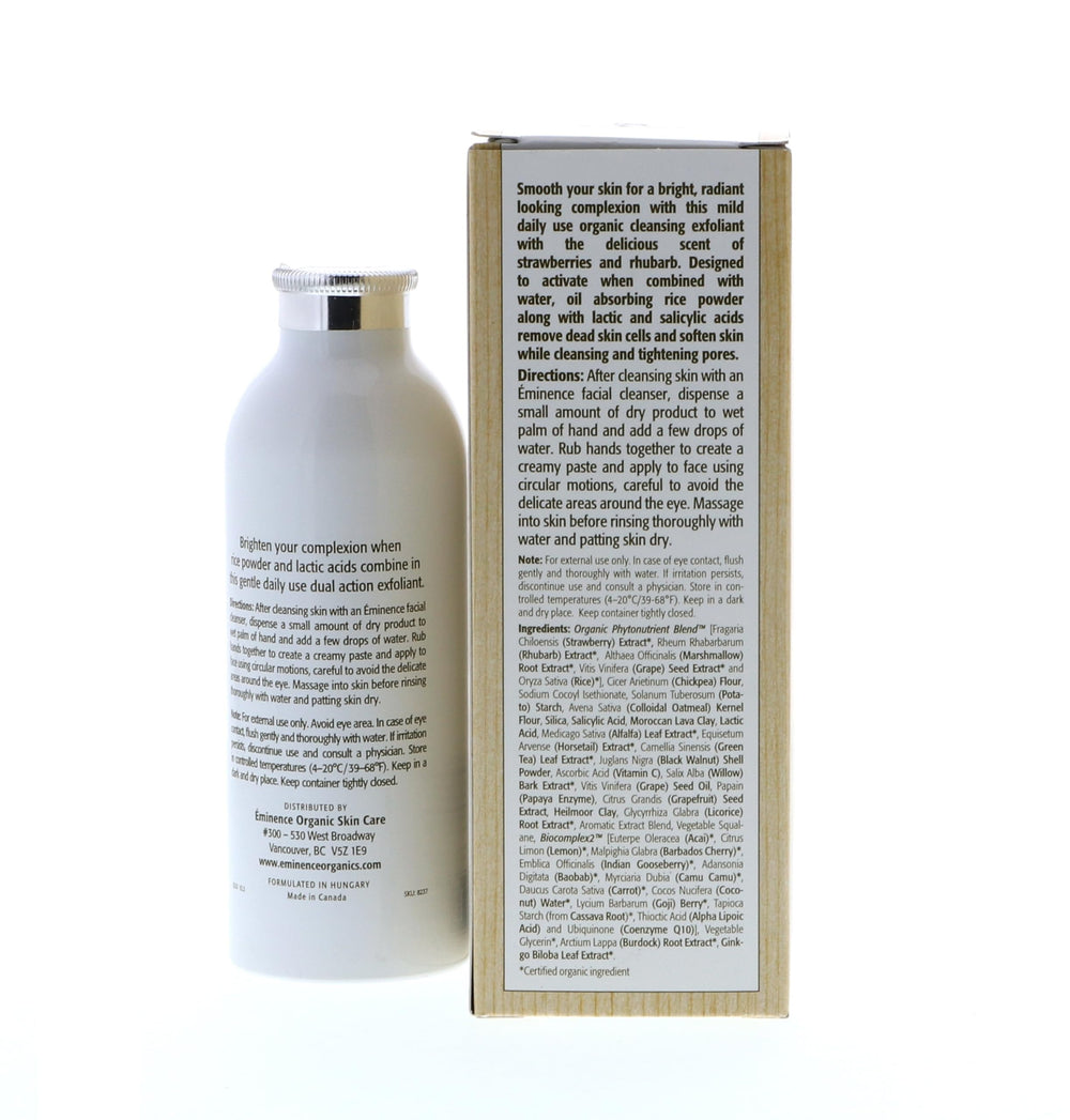 Eminence Dermafoliant Peau raffinée et polie après chaque utilisation