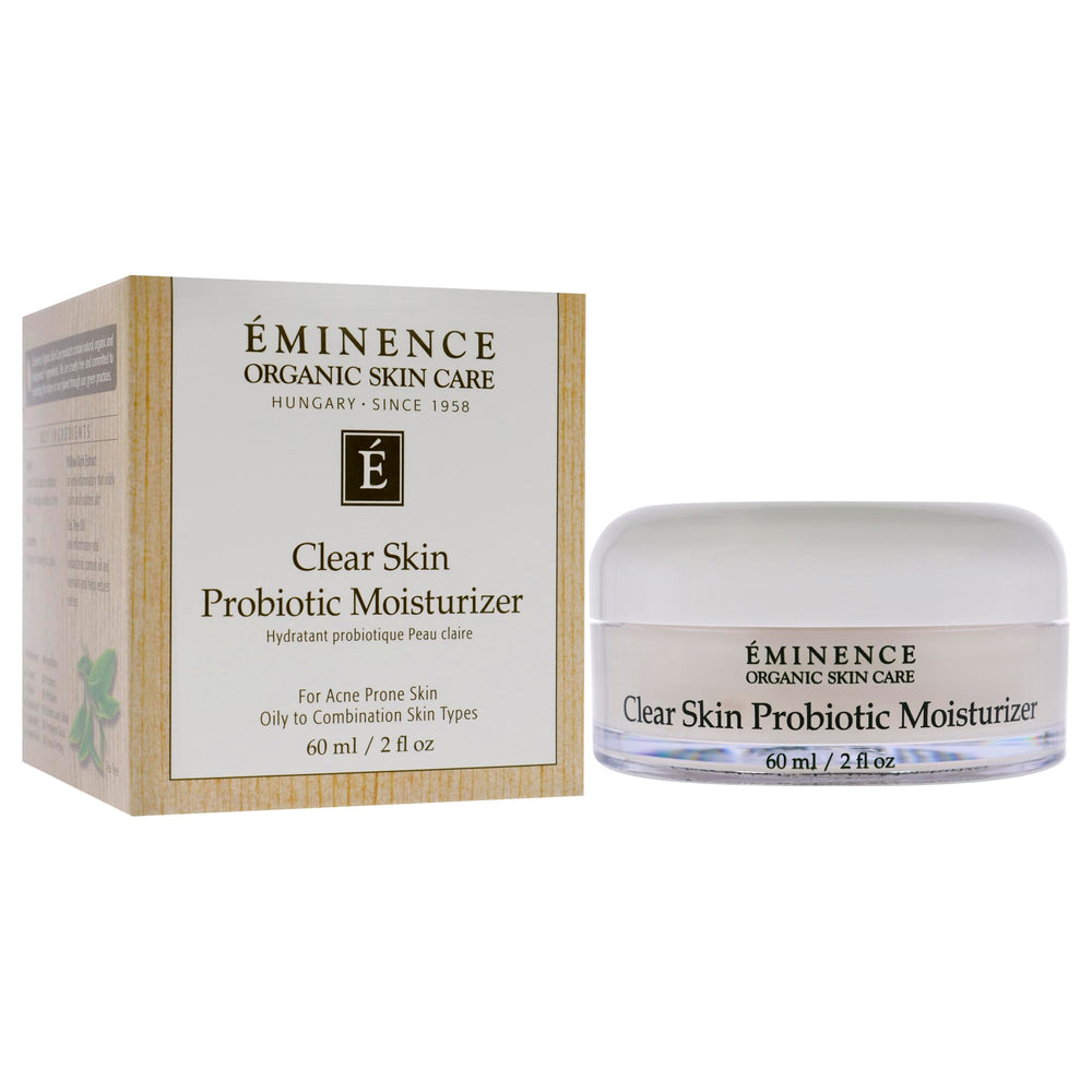 Eminence Emballage Probiotique — emballage élégant qui protège la peau.