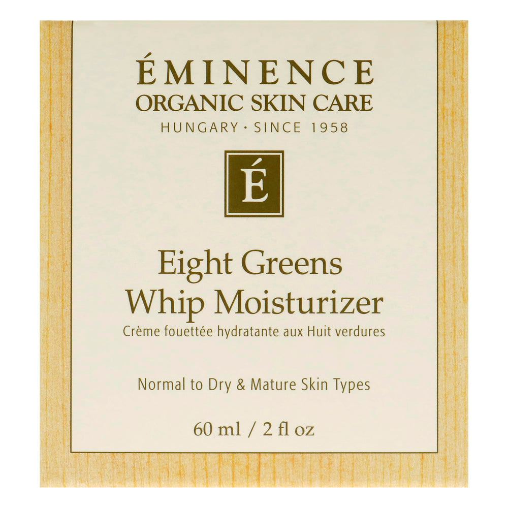 Eminence Huit Verts Mousse Visage – crème jour légère pour hydratation durable.