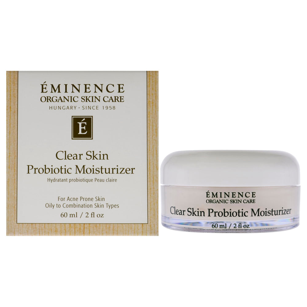 Eminence Hydratant Probiotique pour peau claire — flacon illustrant l'hydratation.