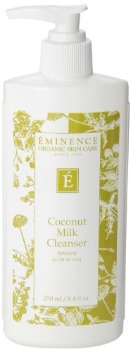 Eminence Lait Nettoyant Coco – Texture crème pour un nettoyage doux et nourrissant.
