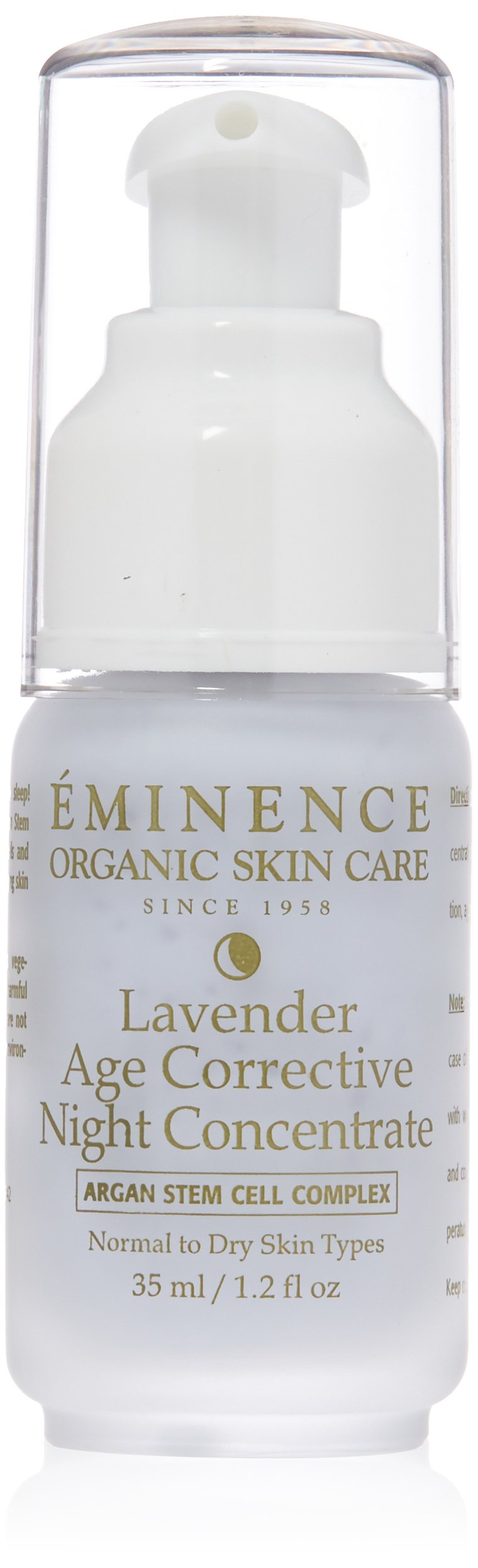 Sérum Eminence Lavande Age Corrective - flacon du soin nocturne hydratant.