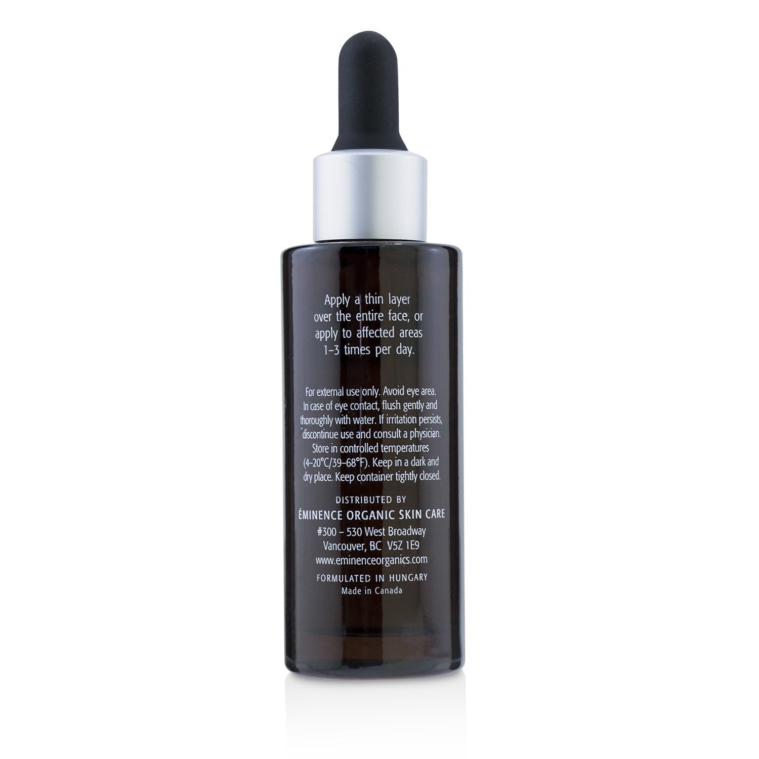 Application-serum Eminence Marine Flower Peptide pour un teint plus lisse.