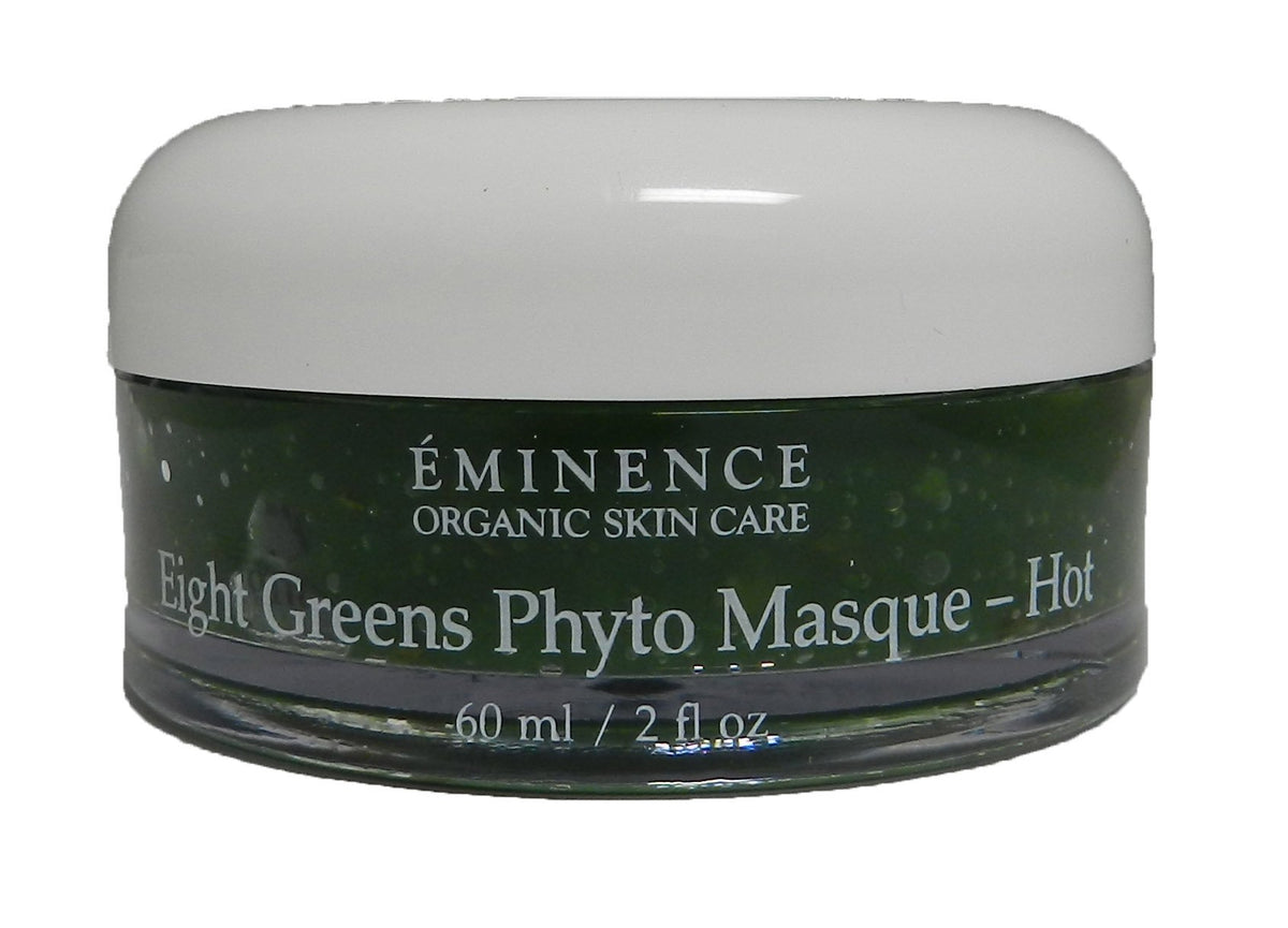 Eminence Masque Phyto Huit Verts Chaud revitalise et hydrate une peau déshydratée