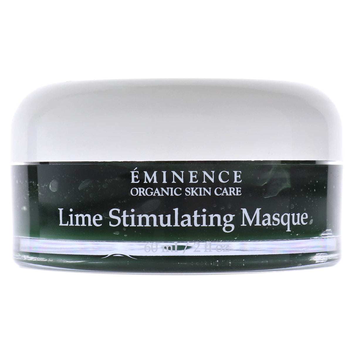 Masque Eminence stimulant citron vert bio en pot pour revitaliser la peau