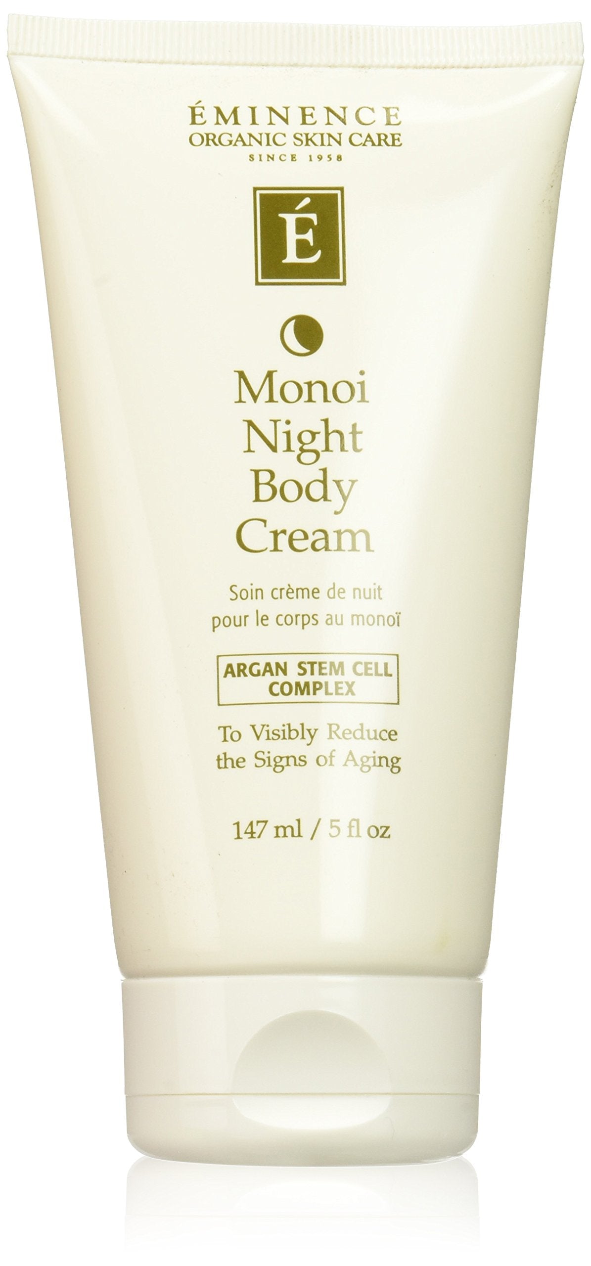 Eminence Monoi Crème Nuit — bouteille élégante prête à nourrir la peau pendant la nuit