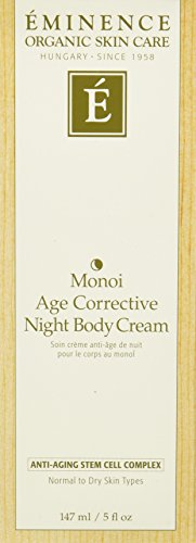 Eminence Monoi Crème Nuit — texture riche enveloppant la peau pour hydratation durable