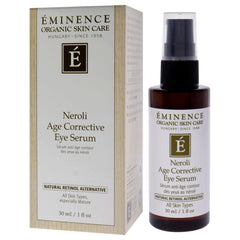 Le flacon Neroli Eminence facilite l’application quotidienne sur le contour des yeux.