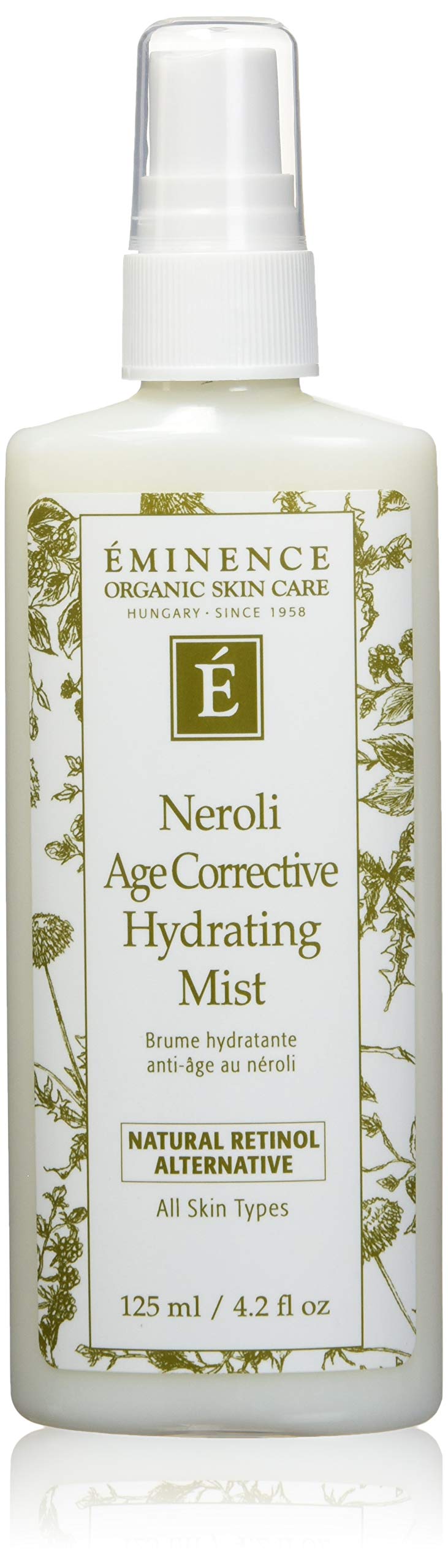 Eminence Neroli Hydrating Mist – bouteille spray, hydratation rapide pour la peau