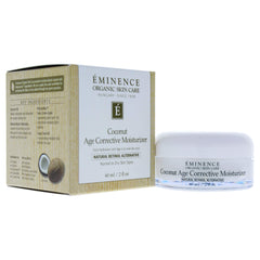 Eminence Noix de Coco Age Corrective – bouteille 60 ml, hydratation durable.