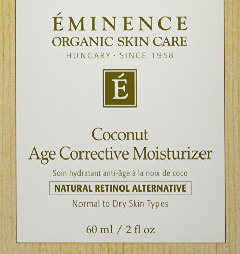 Eminence Noix de Coco Age Corrective – texture veloutee pour soin du visage.