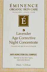 Sérum nocturne Eminence à l argan et jojoba pour nourrir la peau.