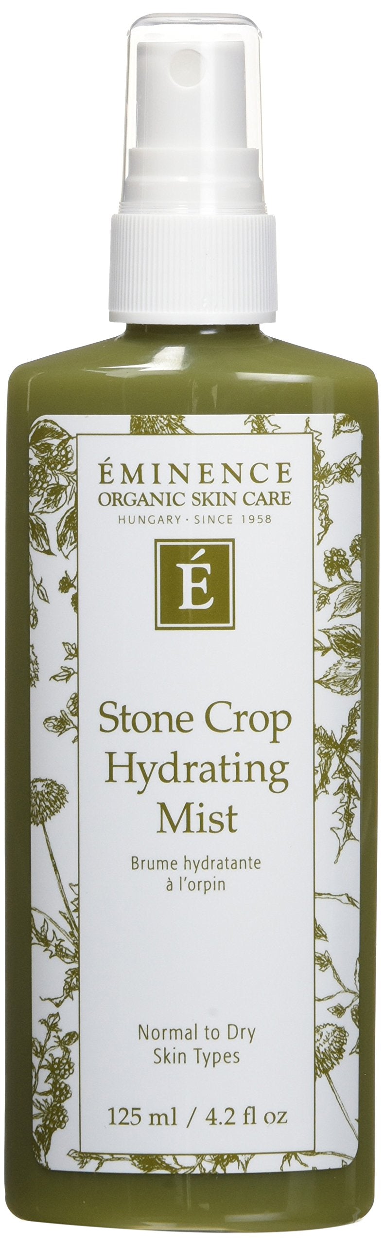 Eminence Stone Crop Brume Hydratante – bouteille prête à hydrater la peau et rafraîchir