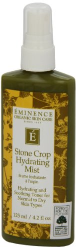 Eminence Stone Crop Brume Hydratante – texture légère révélant un fini lumineux