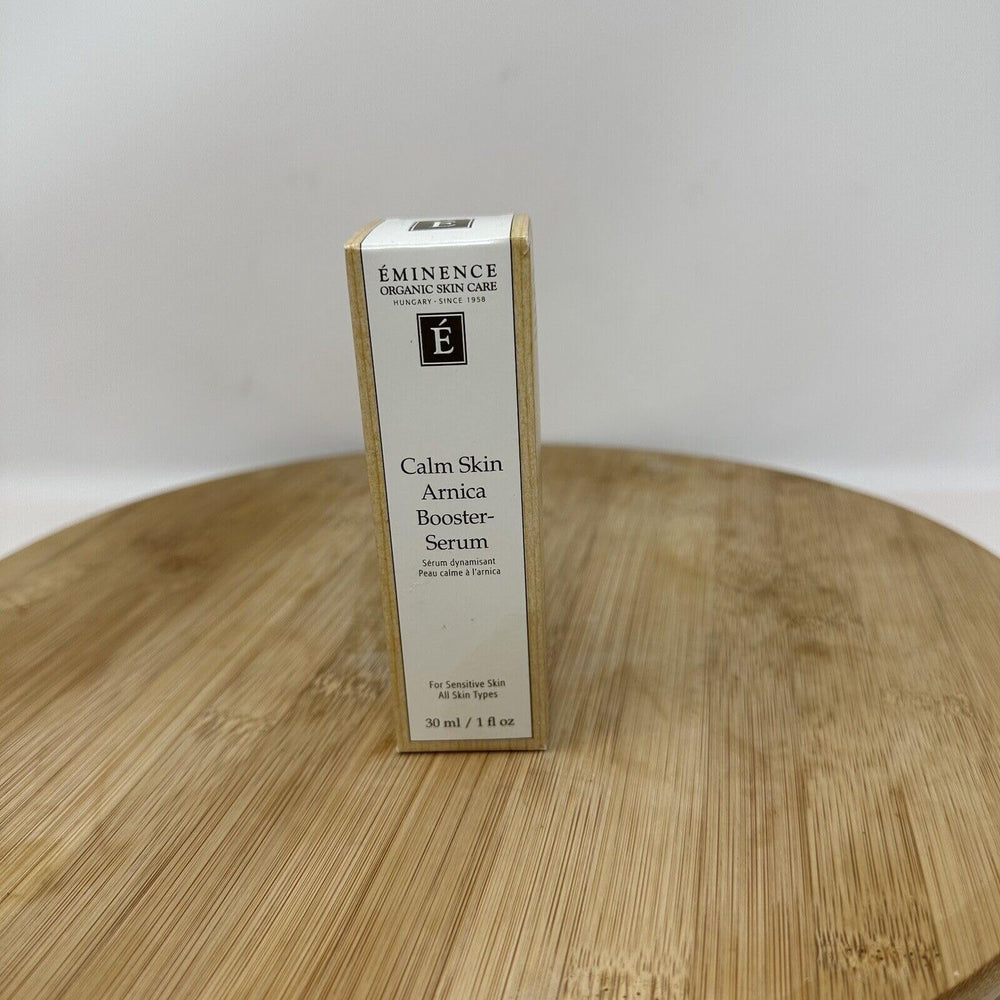 Usage jour et nuit du sérum arnica Eminence pour une peau calme