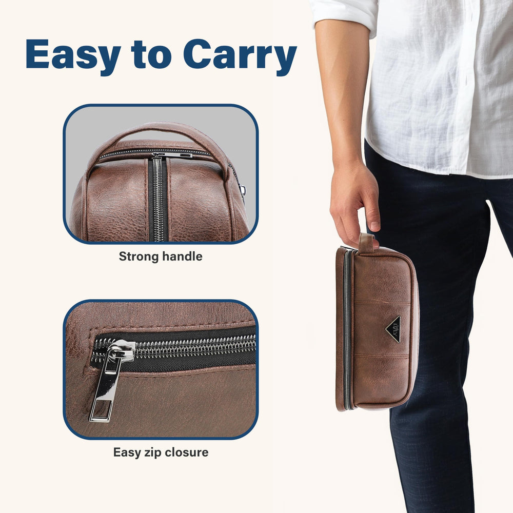 Emissary sac-toilette-en-voyage, compagnon compact pour vos déplacements.