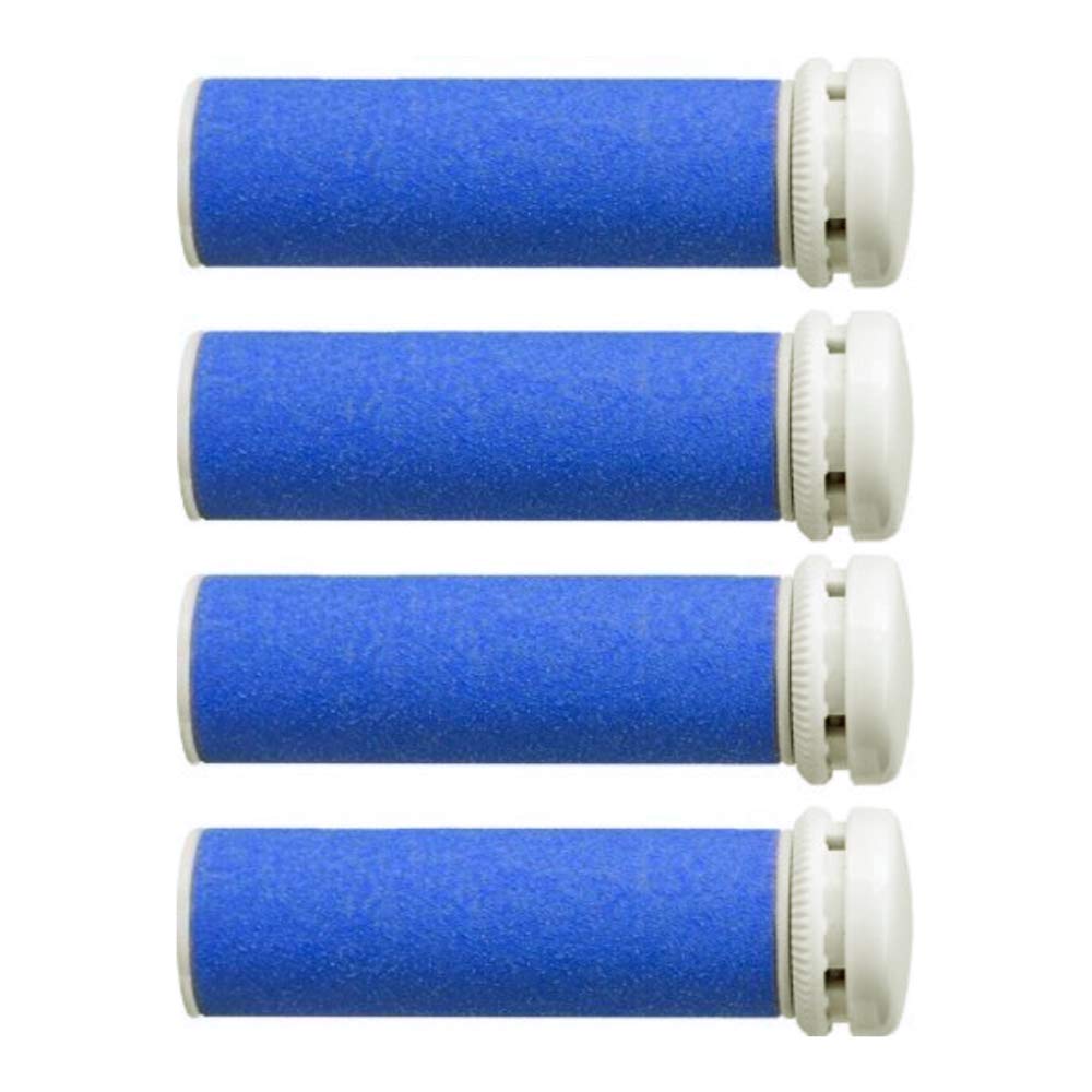 Rouleaux de rechange Emjoi Micro-Pedi Extra-Gros bleus pour l entretien des pieds