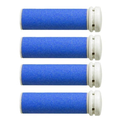 Rouleaux de rechange Emjoi Micro-Pedi Extra-Gros bleus pour l entretien des pieds