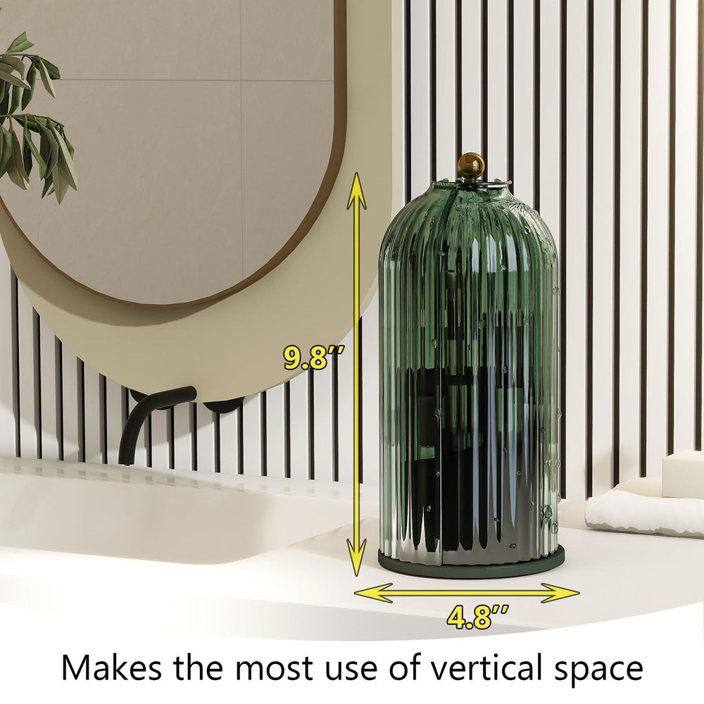 Emljkvp vert all-green: finition verte apaisante pour l'espace beauté.