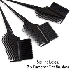 Brosse Emperor avec peigne intégré, idéal pour démêler et sectionner facilement.