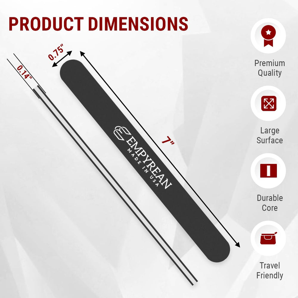 Empyrean Files lime durable résistant à l’usage quotidien.