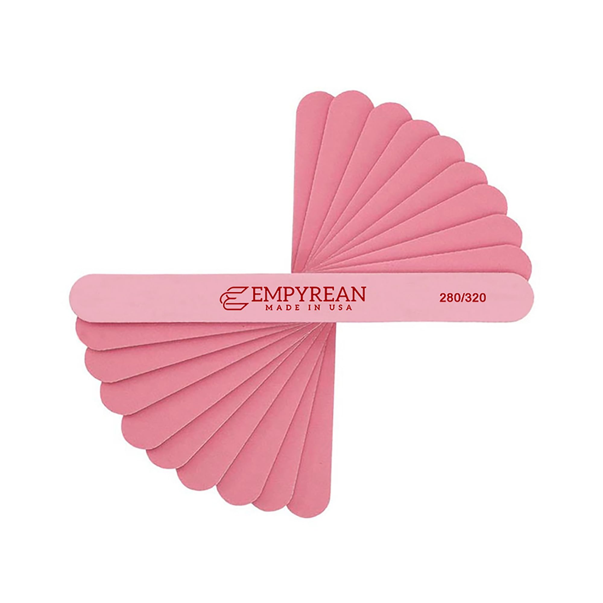 Empyrean Premium Lime à Ongles double-face rose 280/320 pour une finition précise.